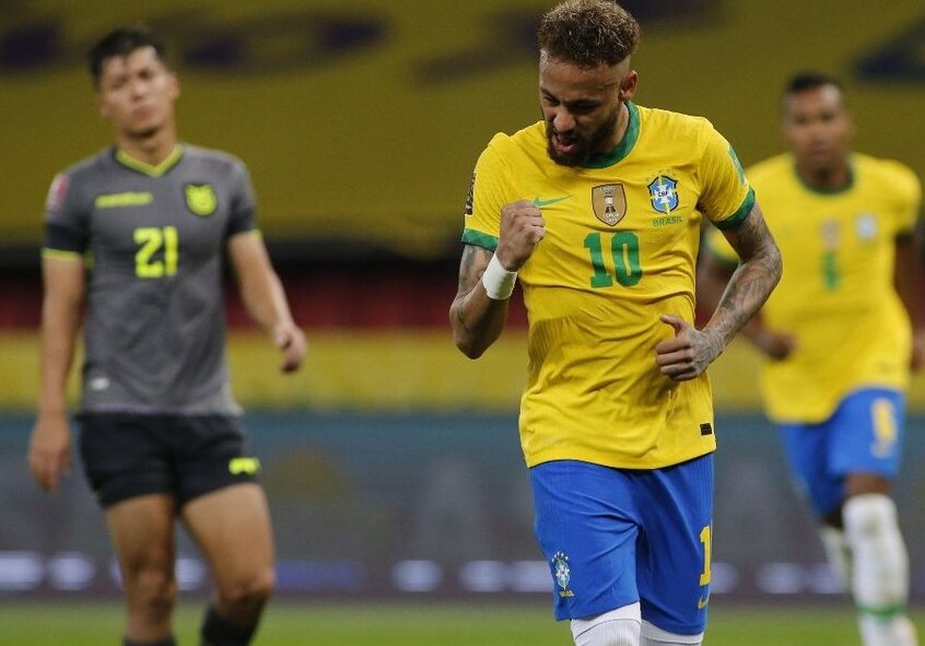 برزیل با دو گل اکوادور را شکست داد