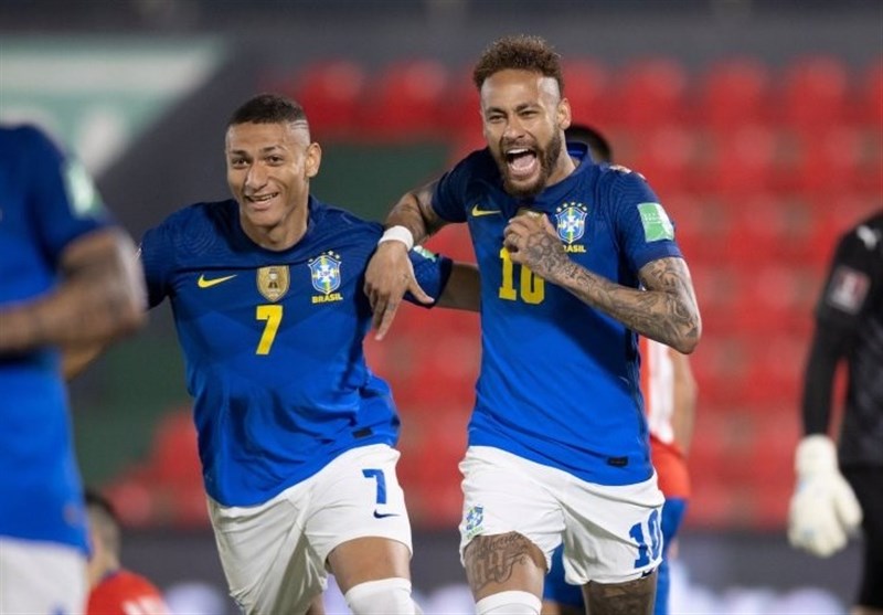 پیروزی برزیل مقابل پاراگوئه با گلزنی نیمار/ مسی و یارانش متوقف شدند