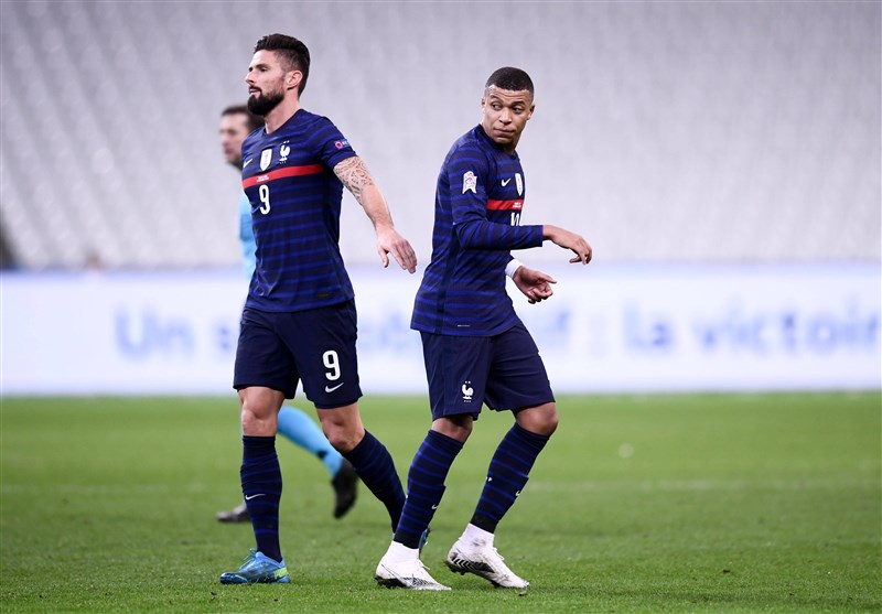 درگیری امباپه و ژیرو در اردوی تیم ملی فرانسه در آستانه آغاز یورو