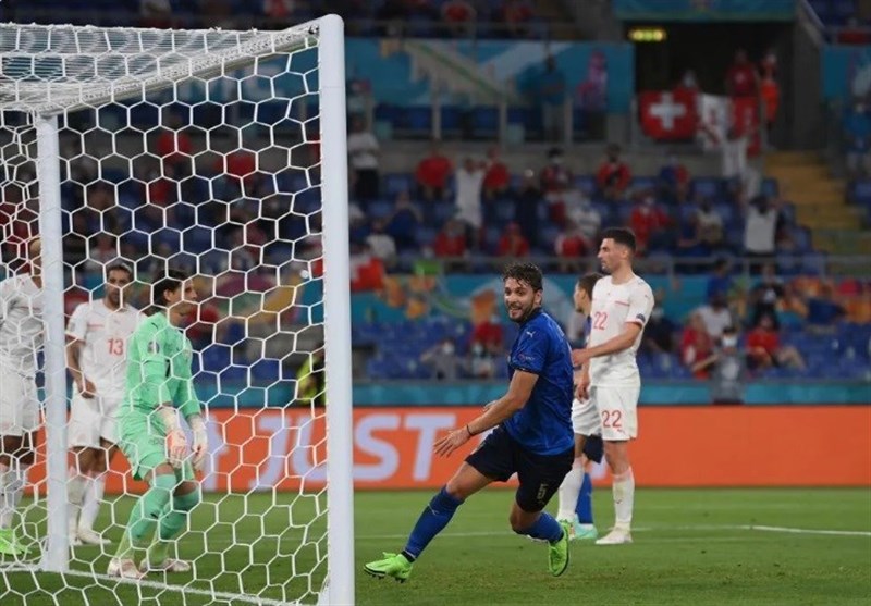 خیز ایتالیا برای صعود با برد یک نیمه‌ای برابر سوئیس